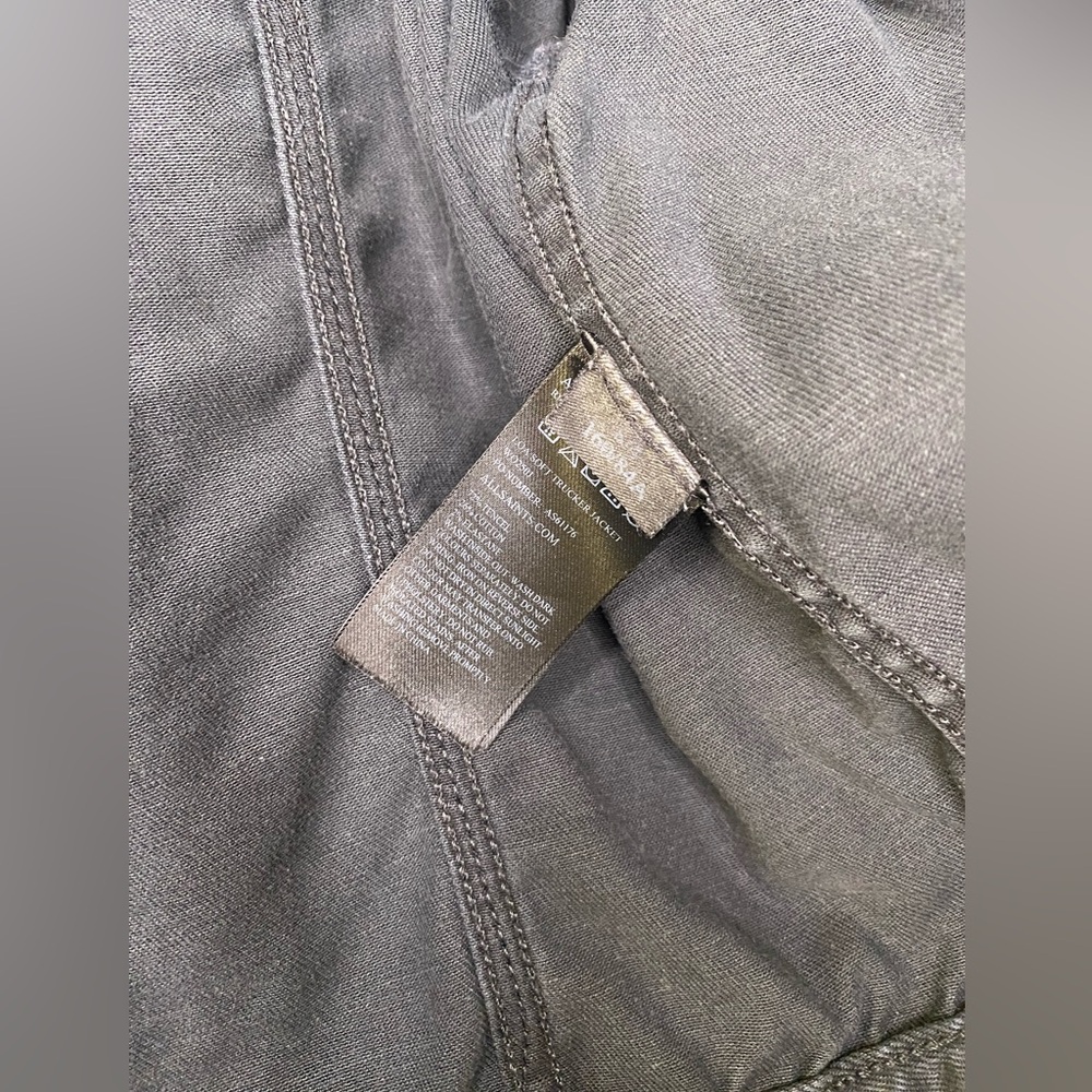 All Saints Women's Charcoal Classic  Jean Jacket - Picture 6 of 6